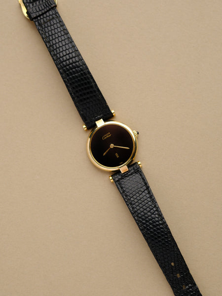 Cartier Must De Cartier Vendome Black - 1990s – 25 Dials