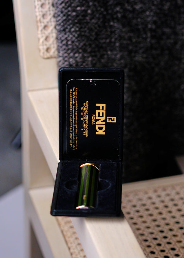 Fendi Gas Lighter w/ Box & Card