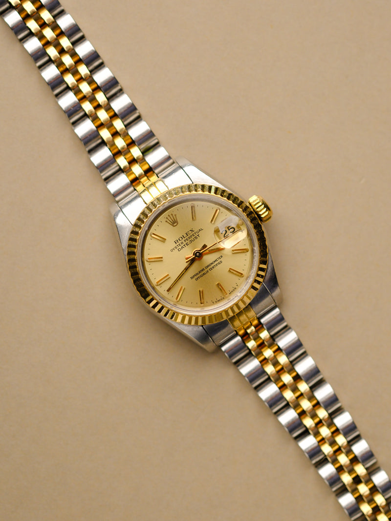 Rolex Datejust 69173 Champagne Dial - 1986