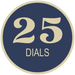 25 Dials