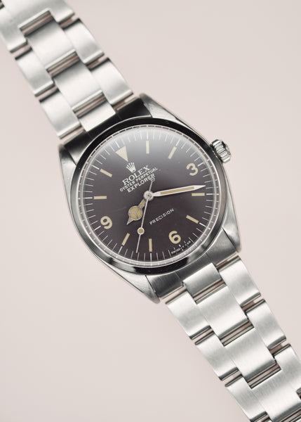 Rolex Explorer 5500 Tropical Dial 1959 25 Dials