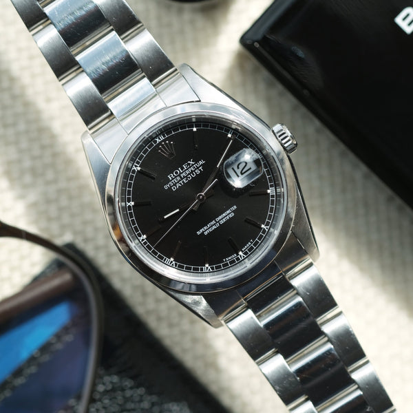 Rolex Datejust 16200 Black Dial - 1997/8 – 25 Dials