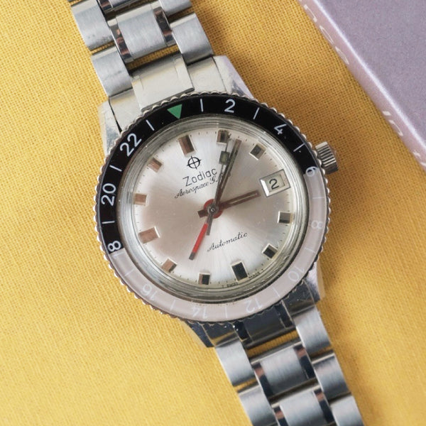 ヴィジョネア VISIONAIRE 51号 HARMONY シルバー Zodiac Aerospace GMT 752-934B – 25 Dials