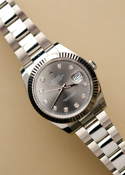 Rolex Datejust 126334 Rhodium Diamond Dial w/Box &amp; Card - 2023