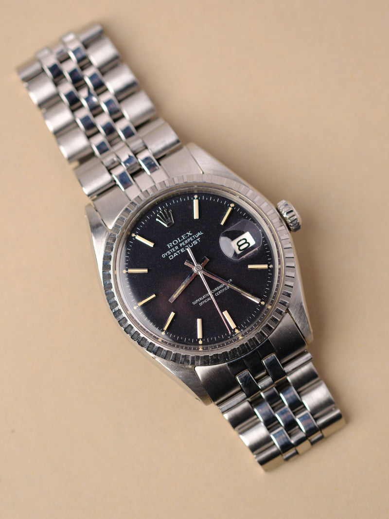 Rolex Datejust 1603 Black 'Confetti' Dial - 1970