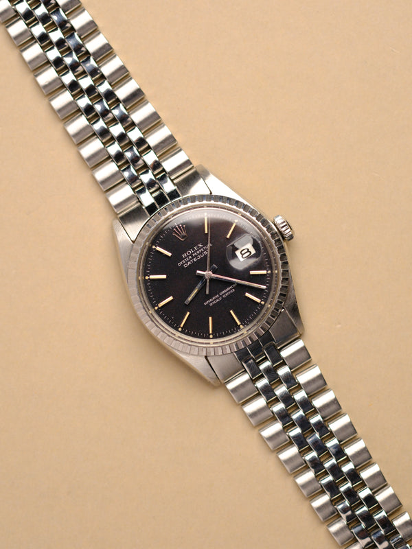 Rolex Datejust 1603 Black 'Confetti' Dial - 1970