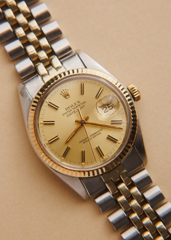 Rolex Datejust 16013 Cream Lume - 1979