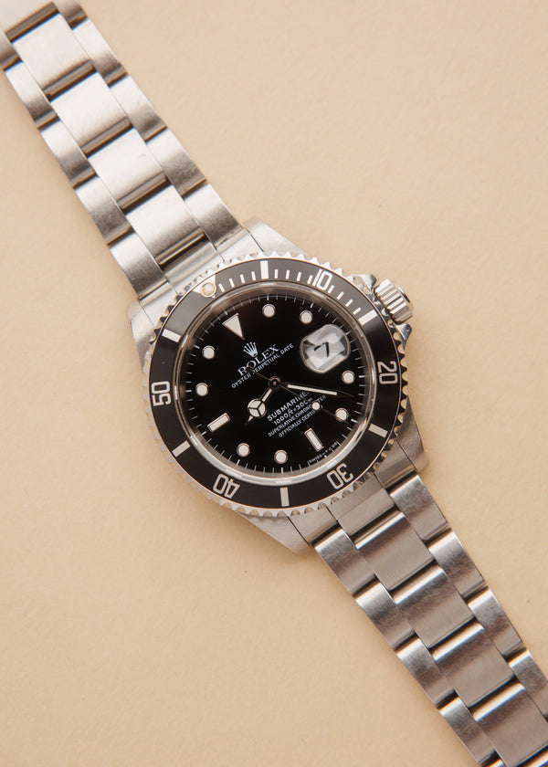 Rolex Submariner 16610 Tritium Dial - 1997