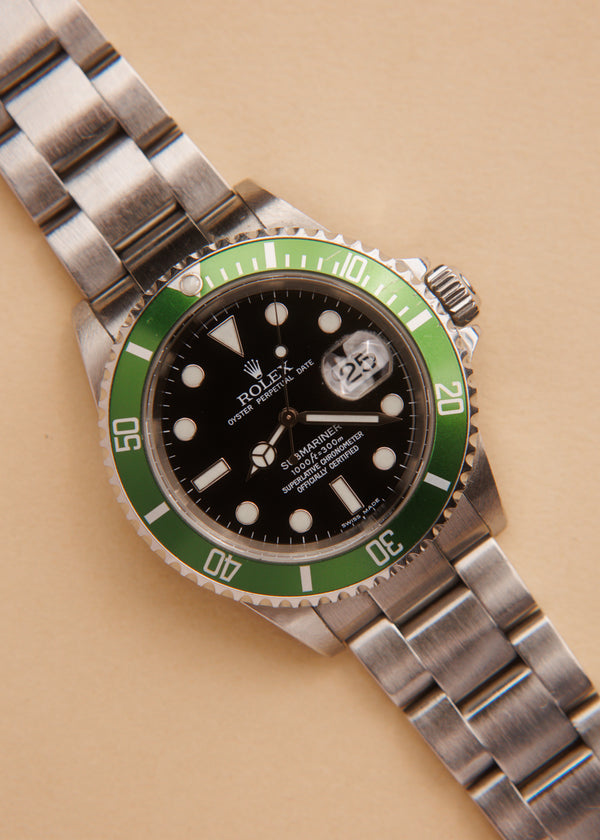 Rolex Submariner Kermit 16610LV