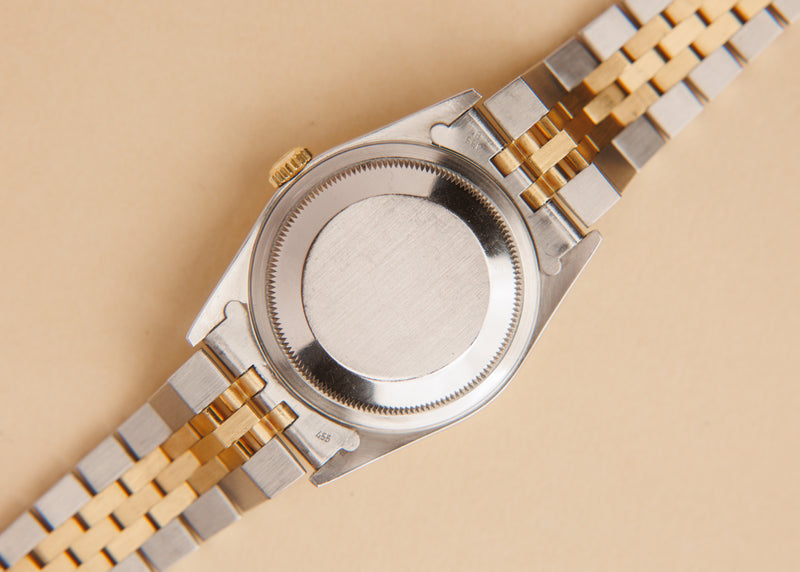 Rolex Datejust 16233 Silver Tapestry Dial - 1991