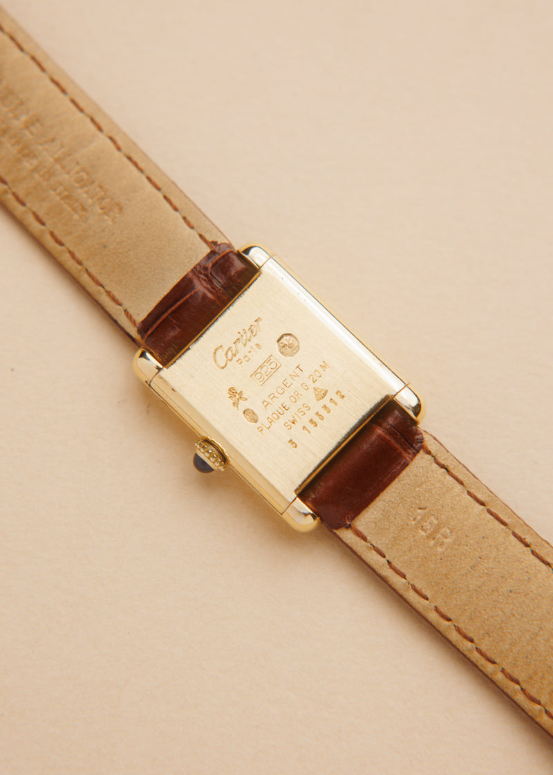 Cartier Must De Cartier Mirror Trinity Dial Manual Wind 1970s