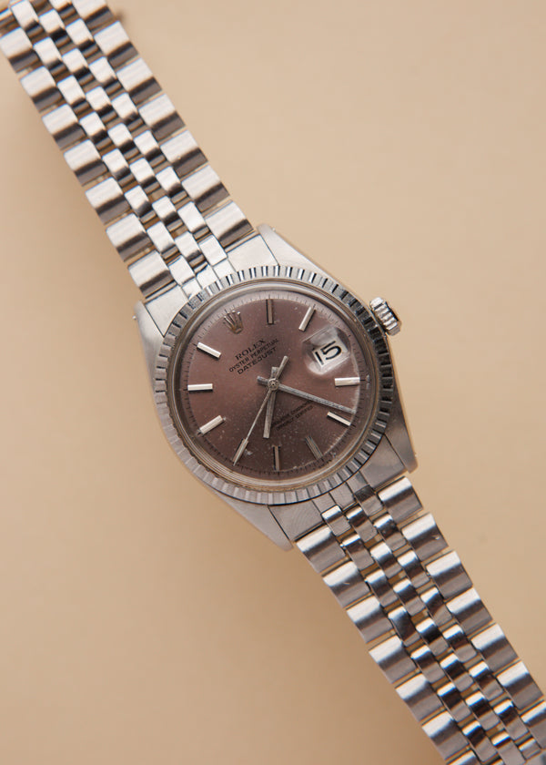 Rolex Datejust 1603 Lavender No-Lume Dial - 1970