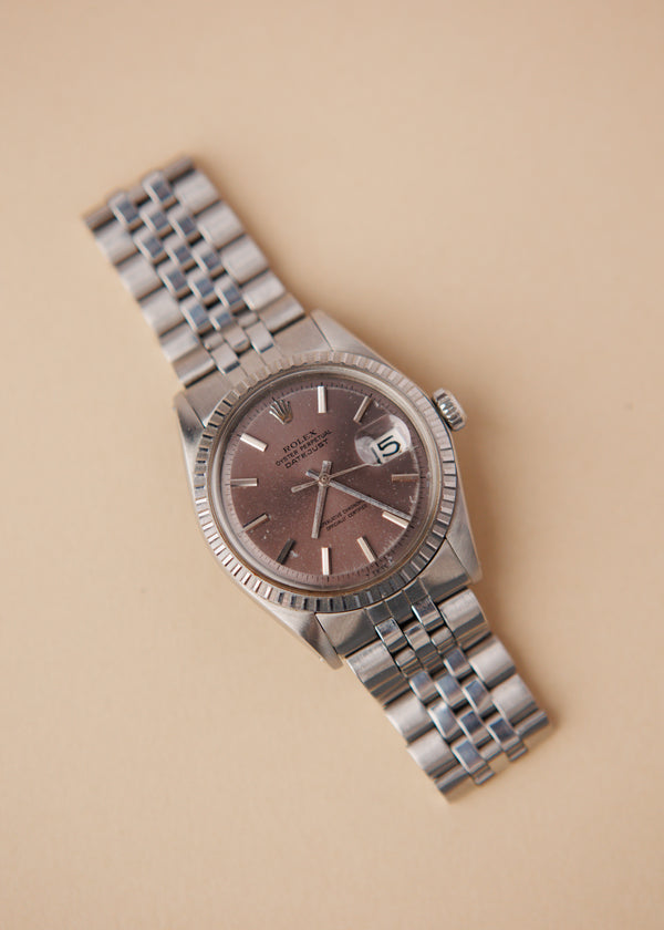 Rolex Datejust 1603 Lavender No-Lume Dial - 1970