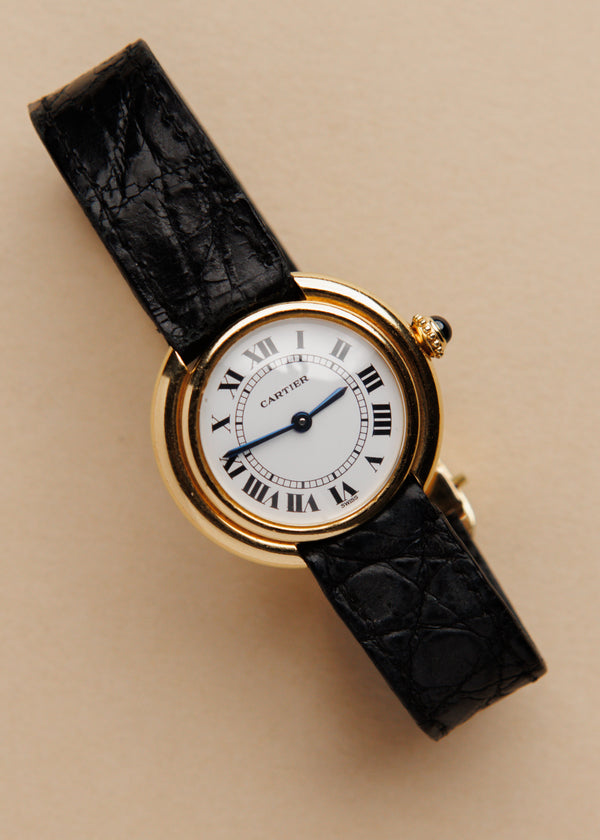 Cartier Vendome 78090 Paris Case-Back 18K - 1980's