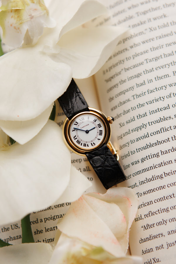 Cartier Vendome 78090 Paris Case-Back 18K - 1980's