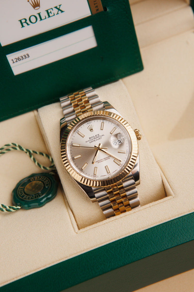 Rolex Datejust 126333 Two-Tone Silver Dial - 2022