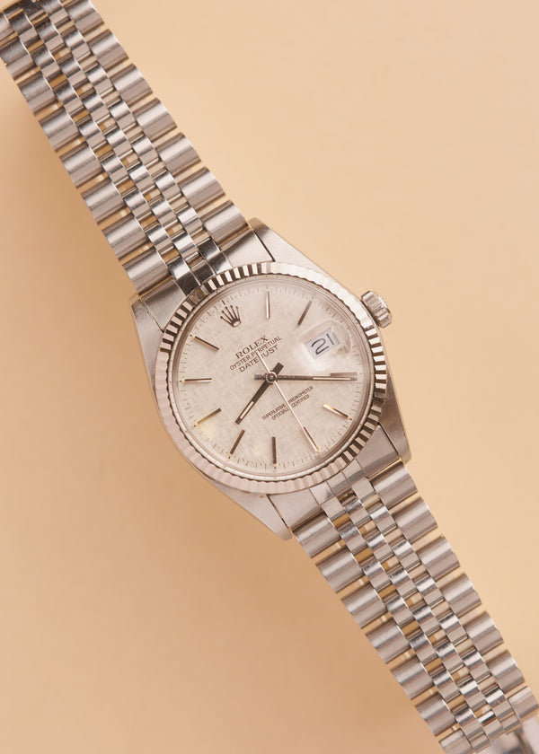 Rolex Datejust 16014 Linen Dial - 1984