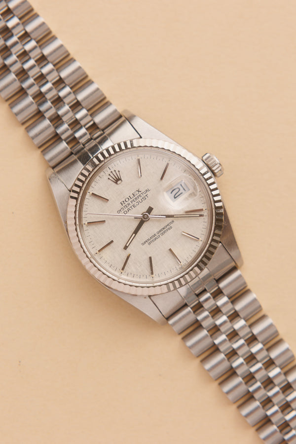 Rolex Datejust 16014 Linen Dial - 1984