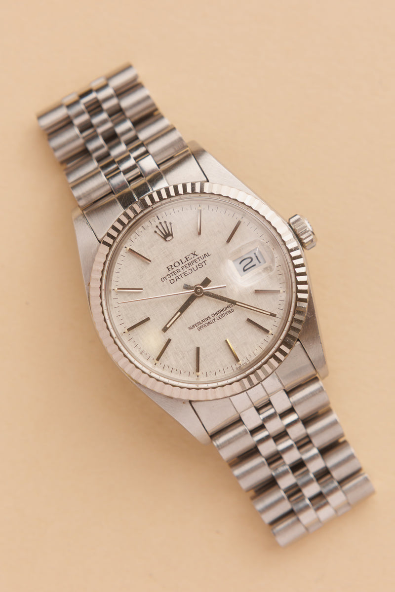 Rolex Datejust 16014 Linen Dial - 1984