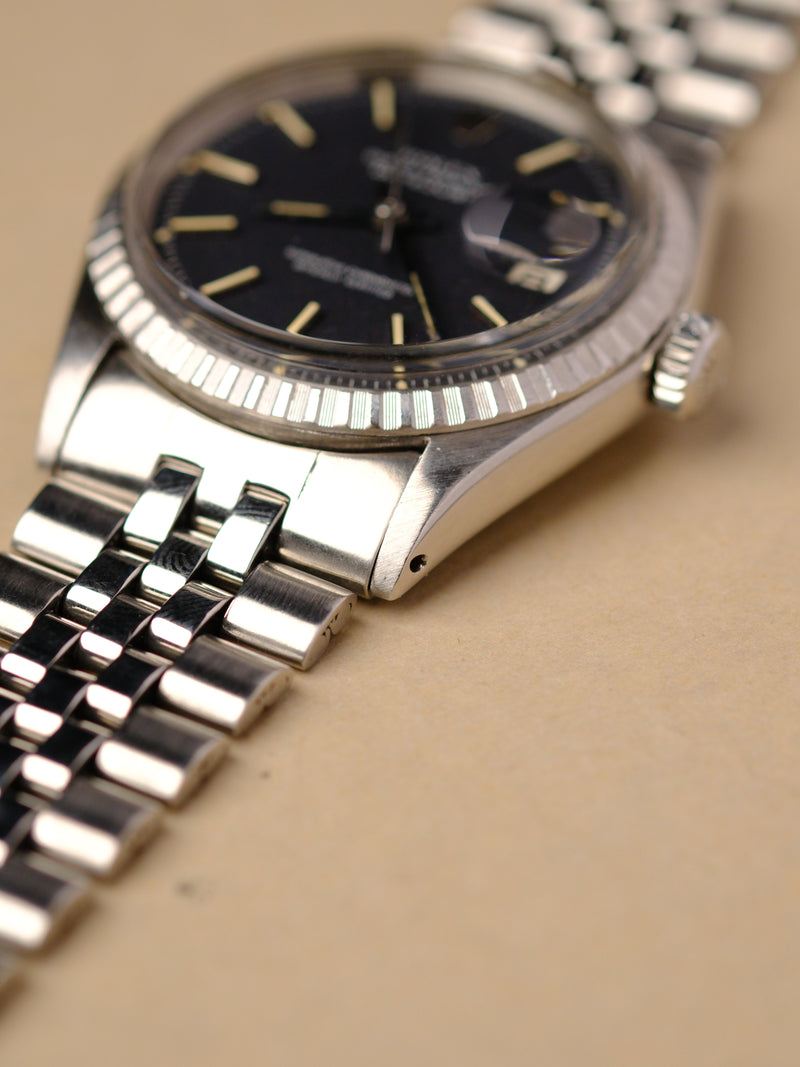 Rolex Datejust 1603 Black 'Confetti' Dial - 1970