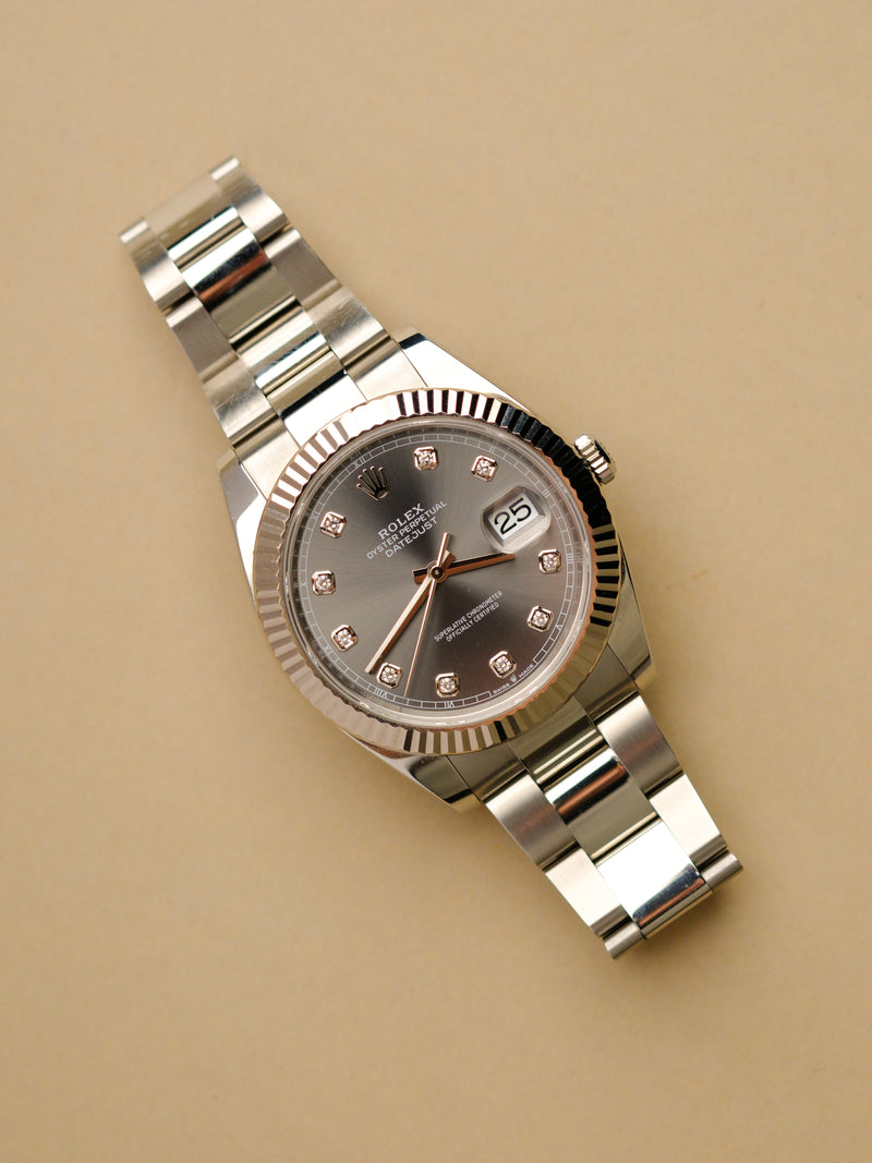 Rolex Datejust 126334 Rhodium Diamond Dial w/Box &amp; Card - 2023