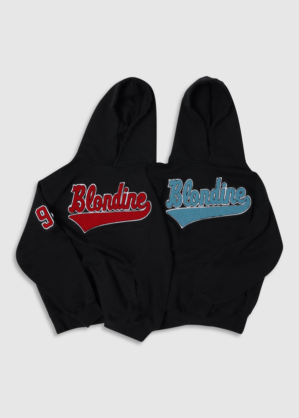 Blondine Applequè Varsity Hoodie