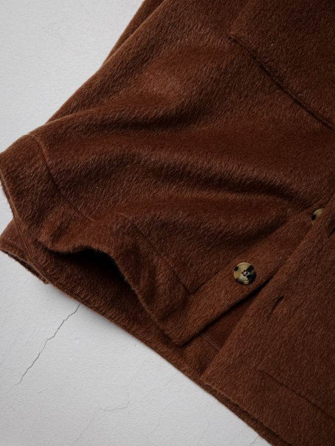 Alpaca Wool Over Shirt