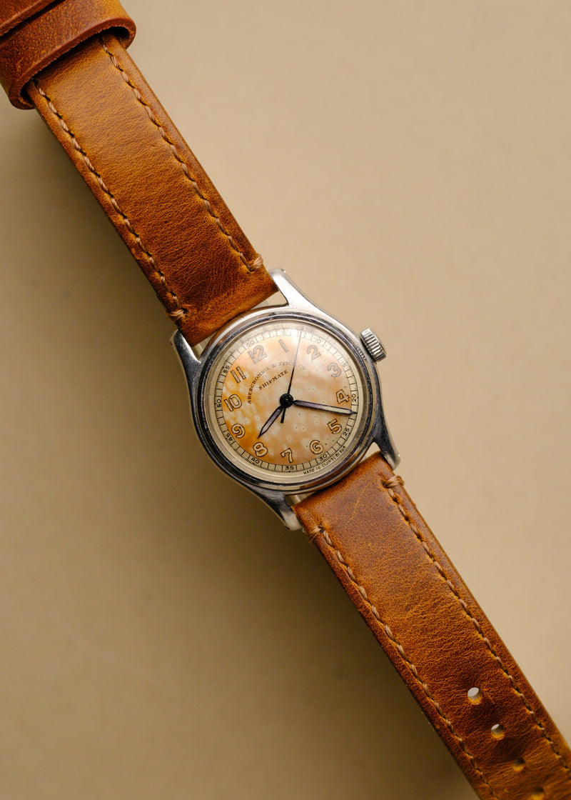 Abercrombie &amp; Fitch Co Shipmate Tropical Military Watch - 1940's