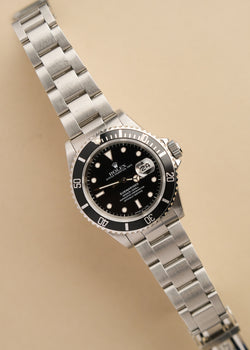 Rolex Submariner 16610 Vanilla Patina - 1991