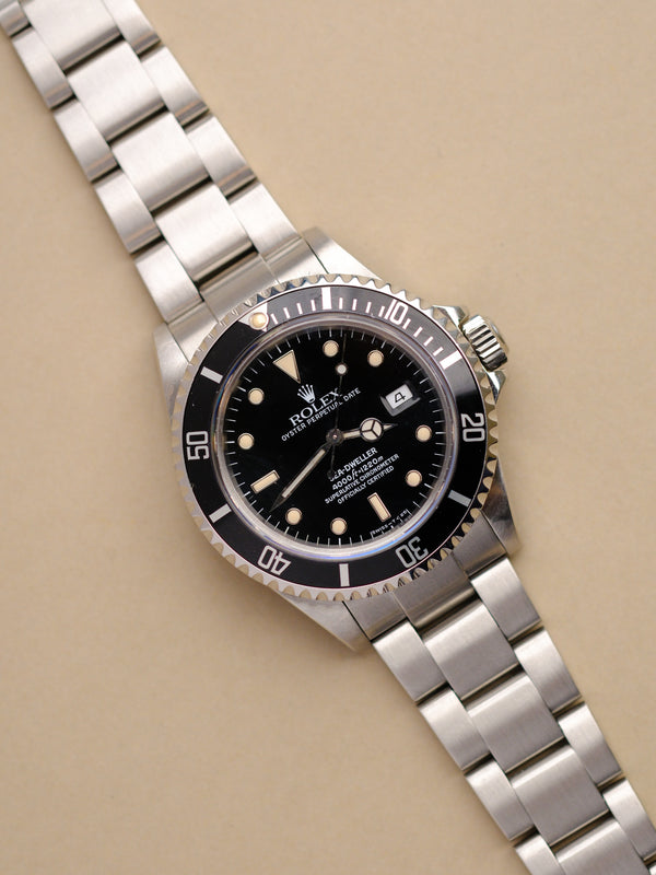 Rolex Sea Dweller 16600 Tritum Dial - 1991