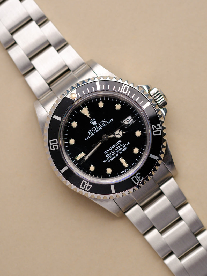 Rolex Sea Dweller 16600 Tritum Dial - 1991