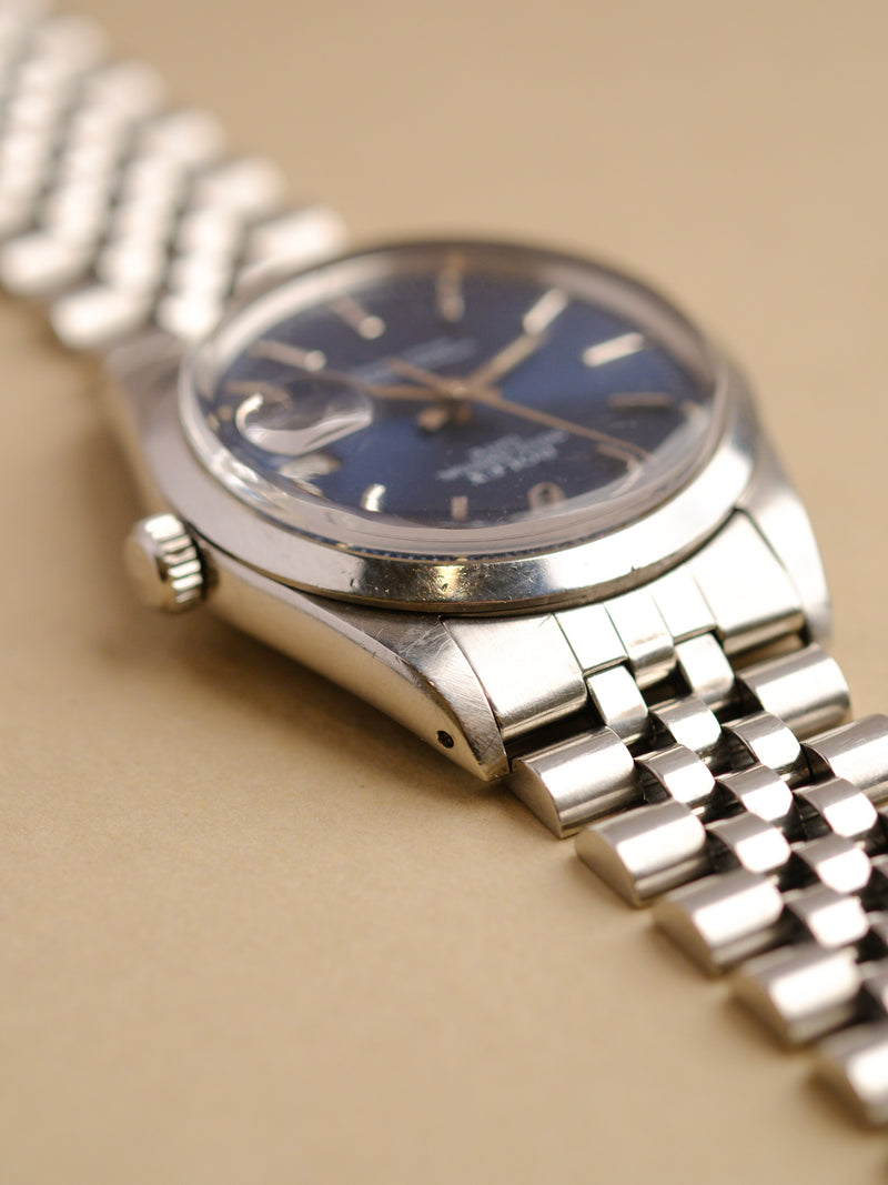 Rolex Date 15000 Blue Radiant Dial - 1987