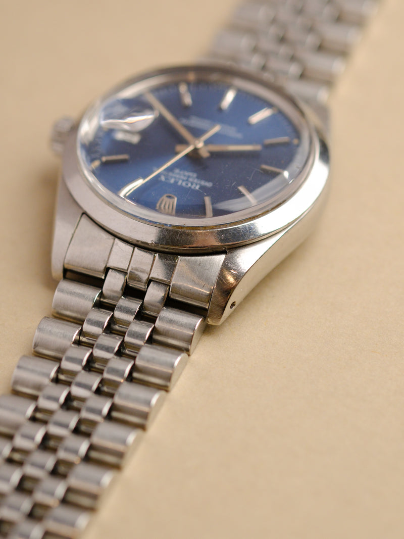 Rolex Date 15000 Blue Radiant Dial - 1987