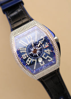 Franck Muller Vanguard Blue Yachting Edition