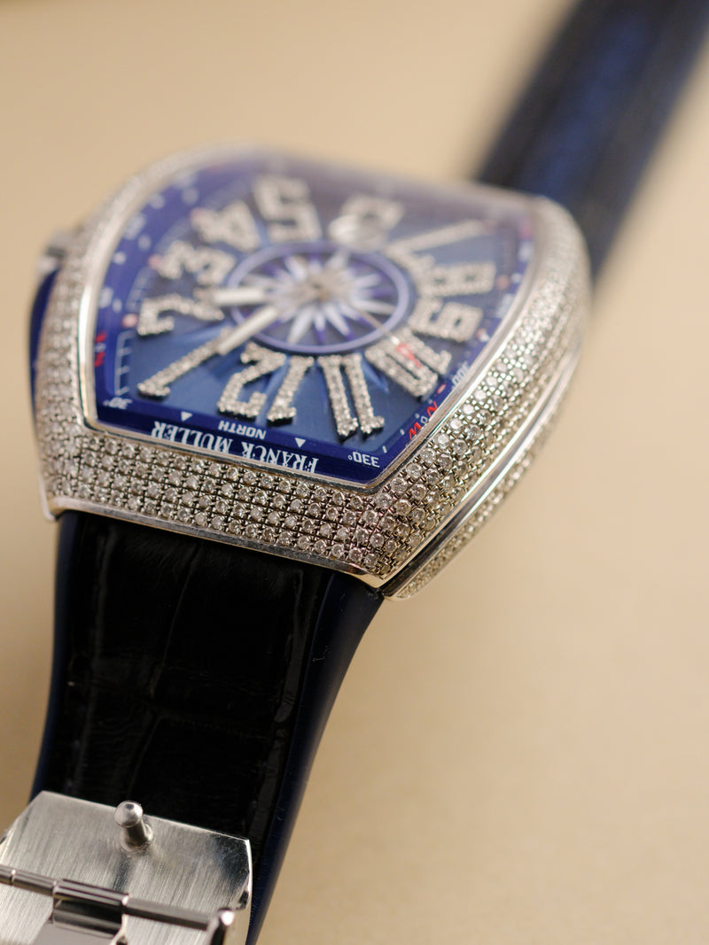 Franck Muller Vanguard Blue Yachting Edition