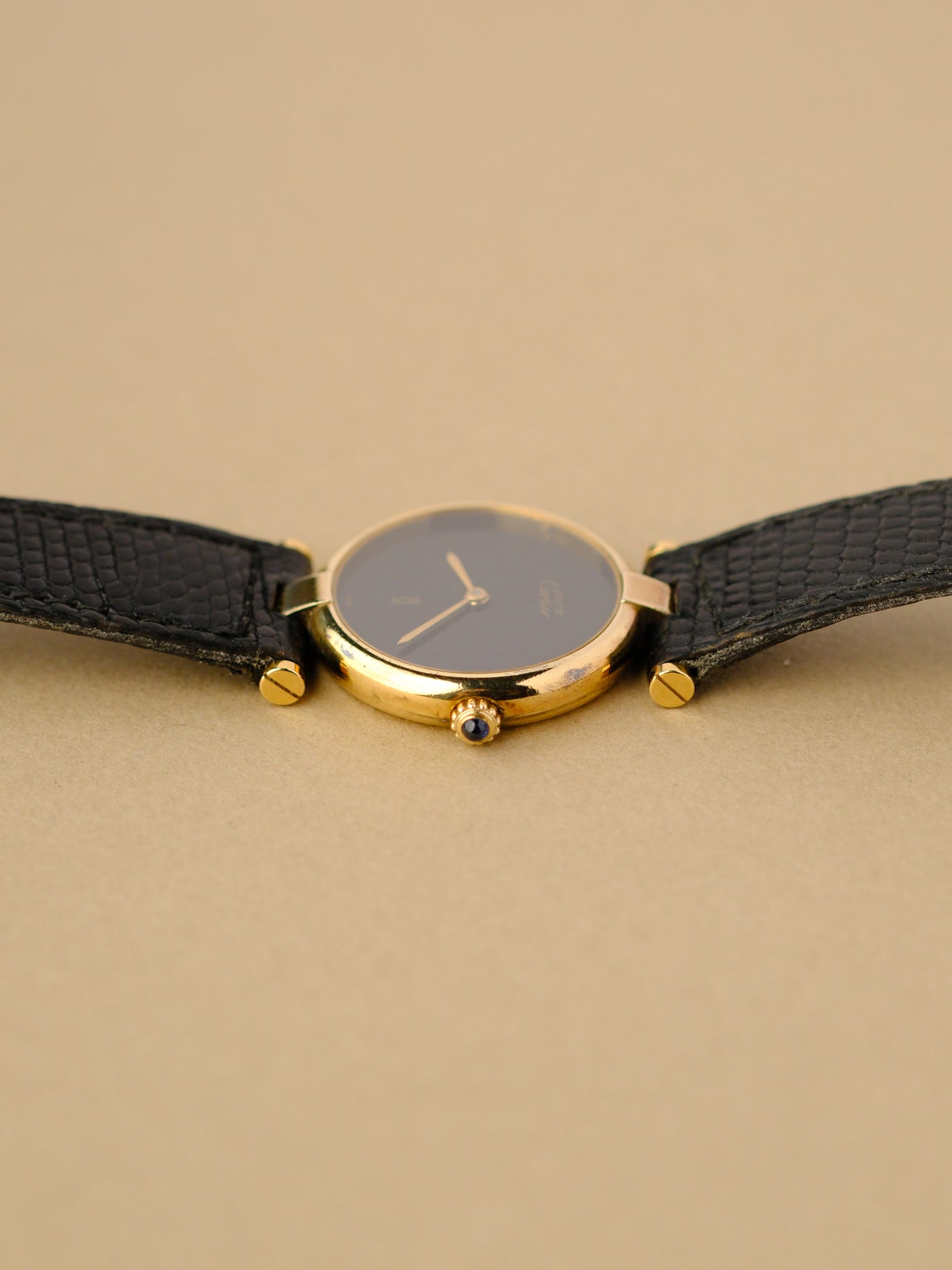 Cartier Must Vendome Quartz Black Dial Watch Tam Cartier Must De Vendome Quartz - 17 - Black Dial – The Wrist  main image 2