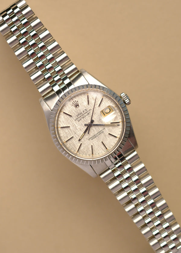 Rolex Datejust 16030 Linen Dial w/Orange Patina - 1984