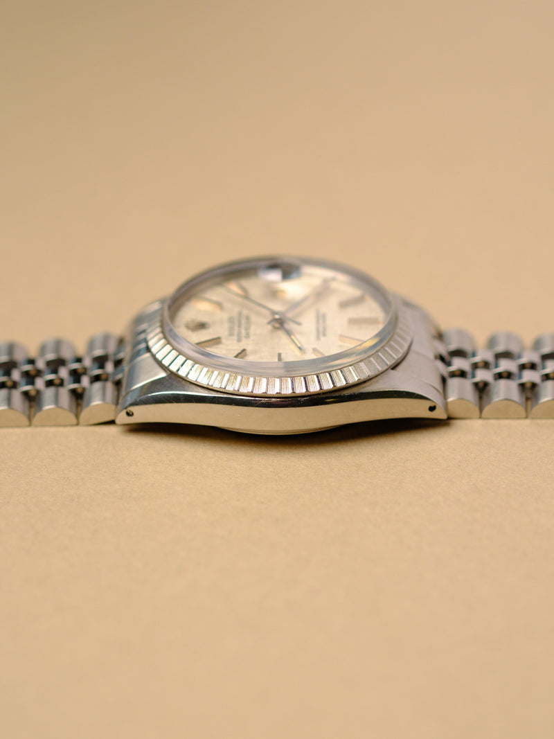 Rolex Datejust 16030 Linen Dial w/Orange Patina - 1984