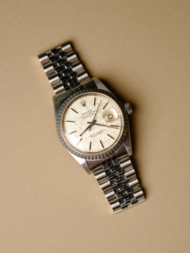 Rolex Datejust 16030 Linen Dial w/Orange Patina - 1984