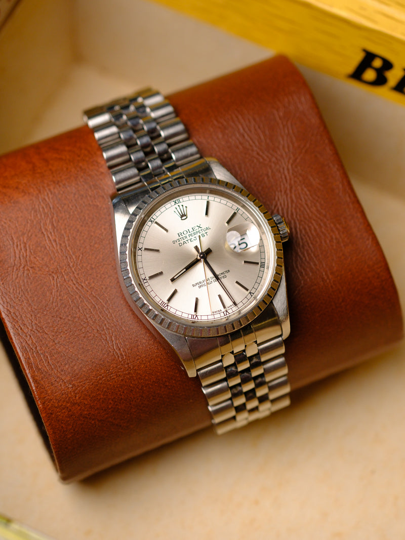 Rolex Datejust 16220 Roman Chapter Ring - 1991