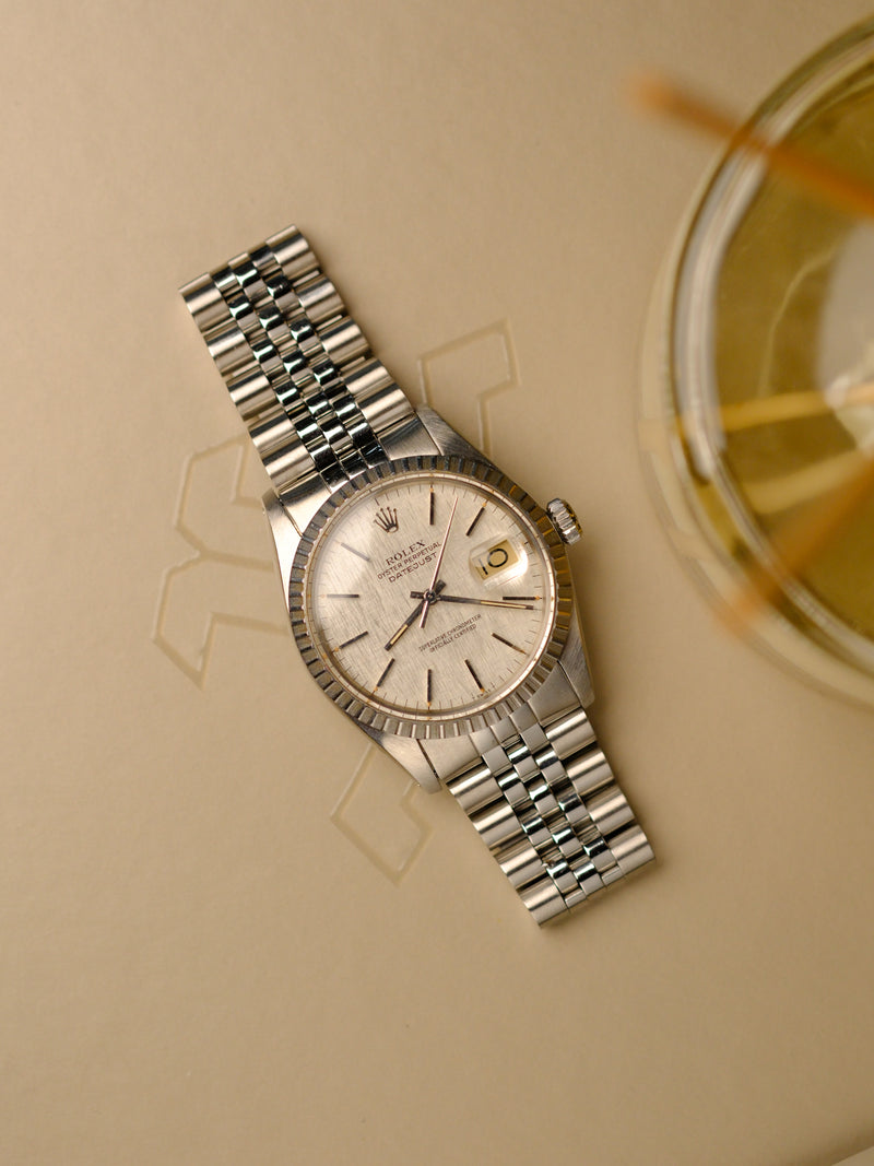 Rolex Datejust 16030 Linen Dial w/Orange Patina - 1984