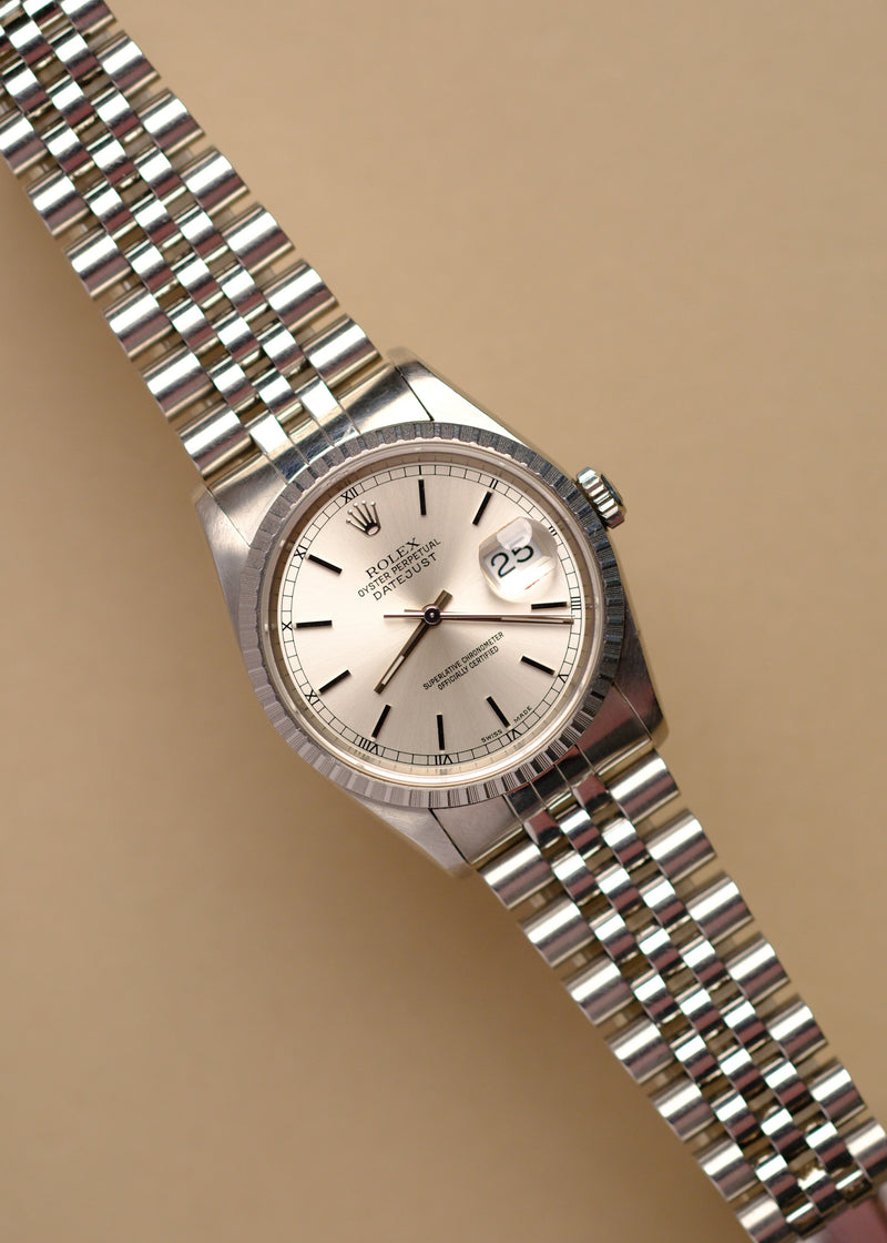 Rolex Datejust 16220 Roman Chapter Ring - 1991