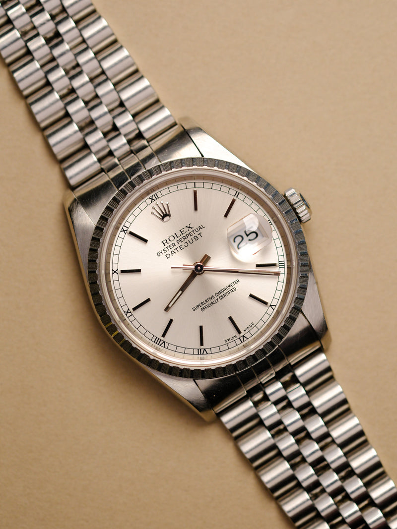 Rolex Datejust 16220 Roman Chapter Ring - 1991