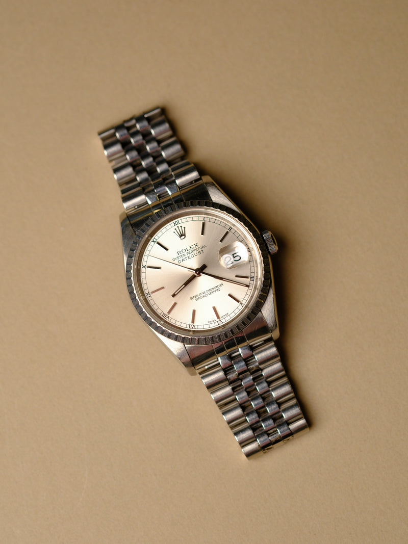 Rolex Datejust 16220 Roman Chapter Ring - 1991