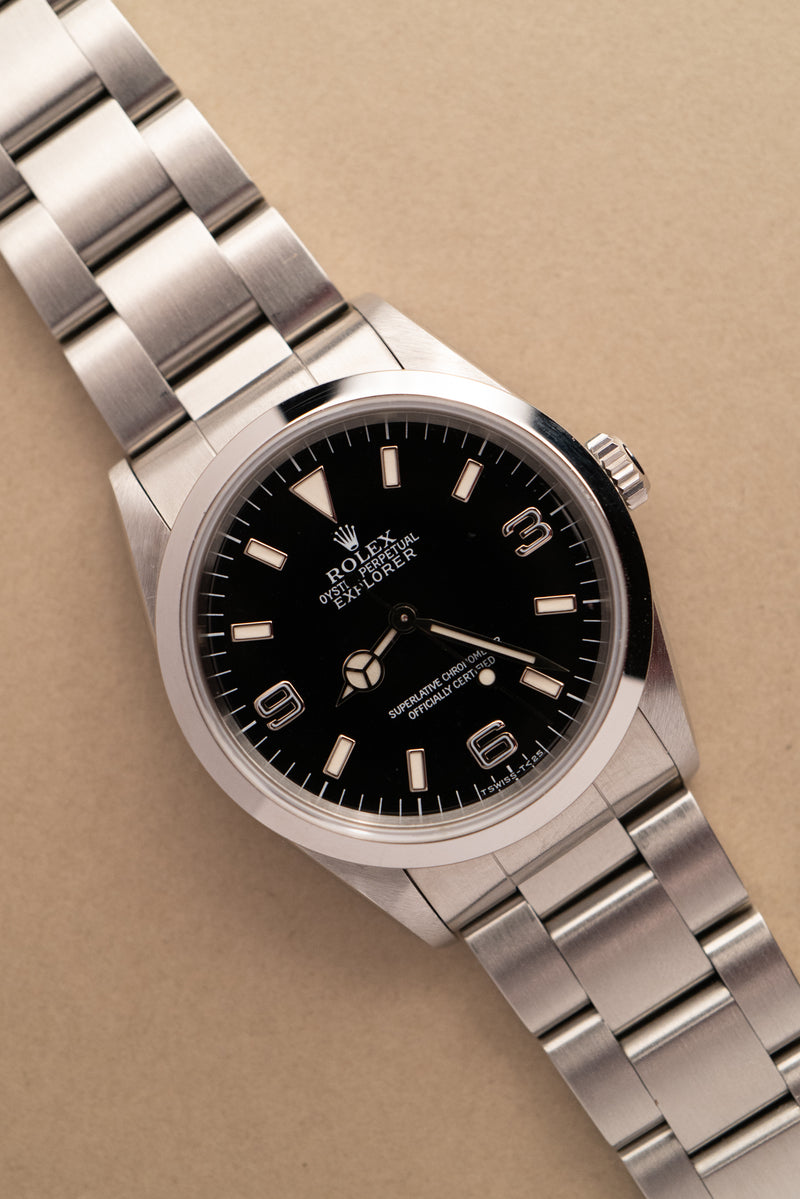 Rolex Explorer i 14270 Tritium Dial w/RSC - 1997