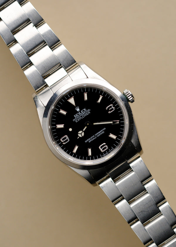 Rolex Explorer i 14270 Frosted Tritium Dial - 1994