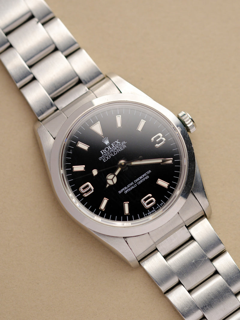 Rolex Explorer i 14270 Frosted Tritium Dial - 1994