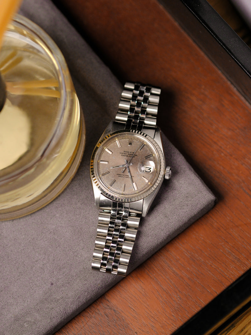 Rolex Datejust 1601 Lavender Metallic Dial - 1971