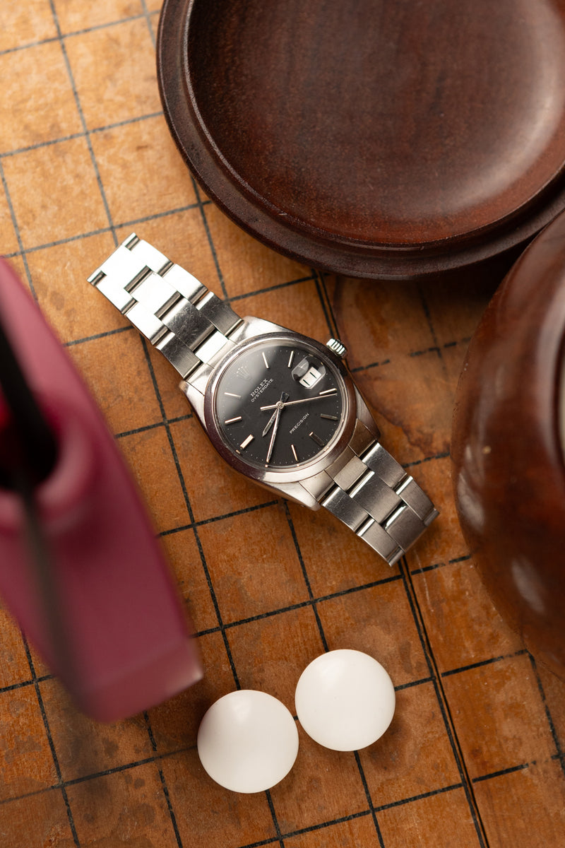 Rolex Oyster Date 6694 Black Matte Dial - 1963