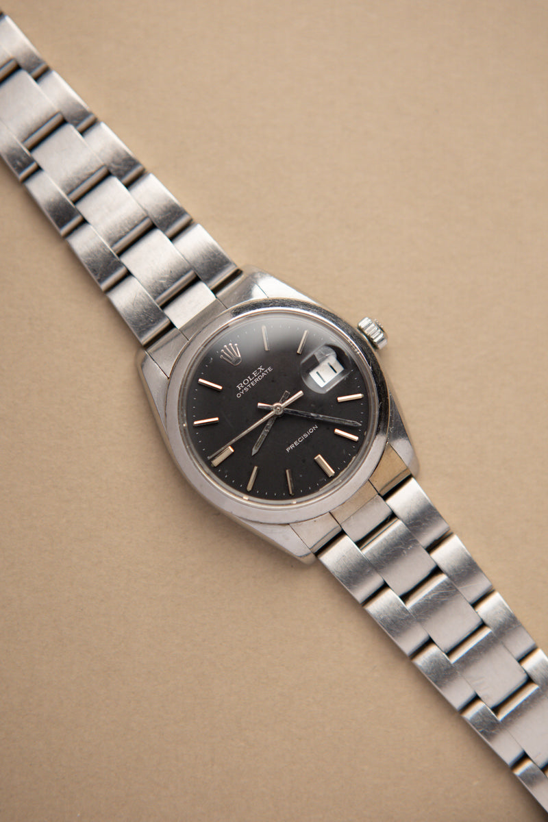 Rolex Oyster Date 6694 Black Matte Dial - 1963